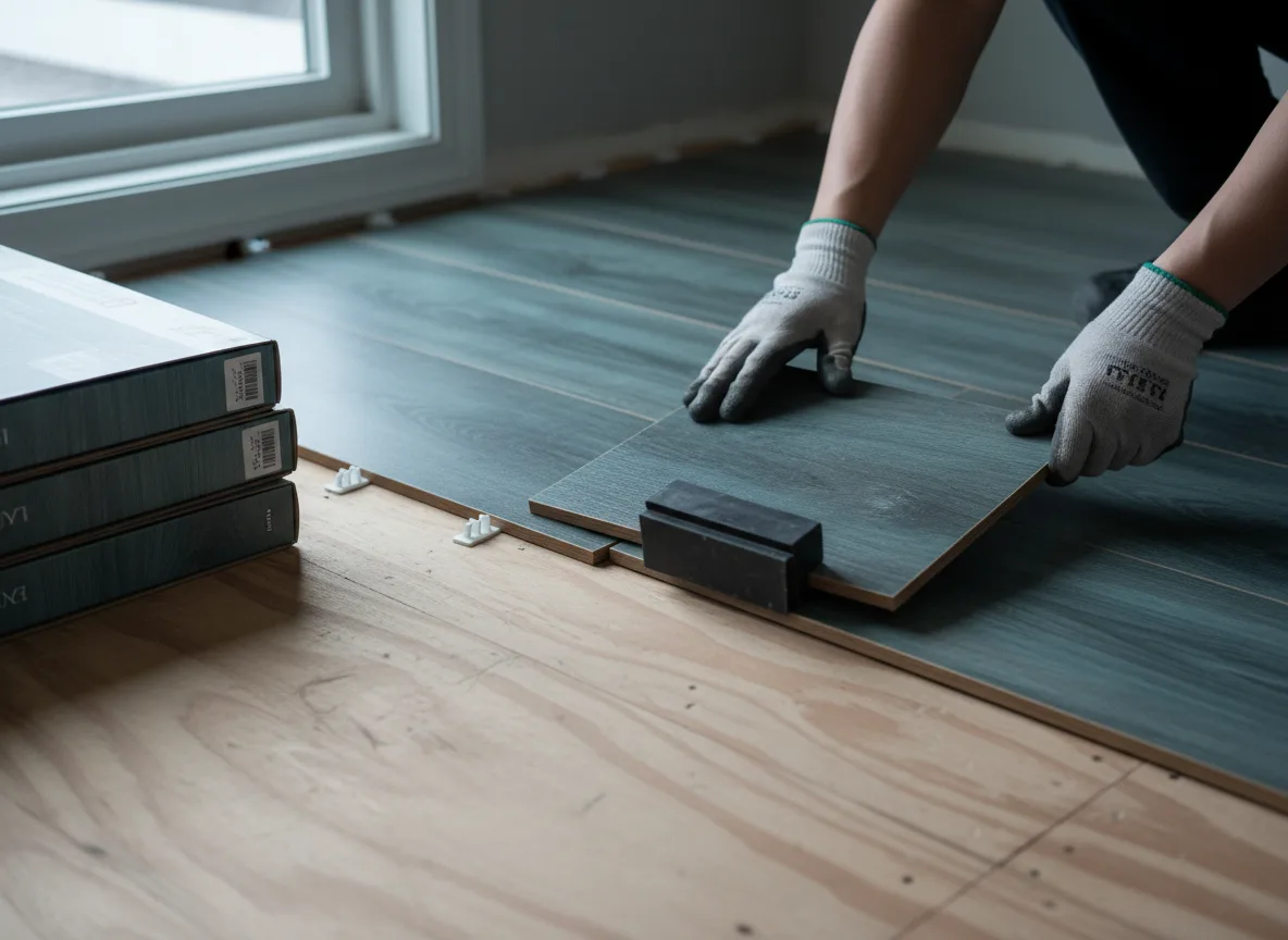 Luxury Vinyl Plank Installation company in Rush, CO